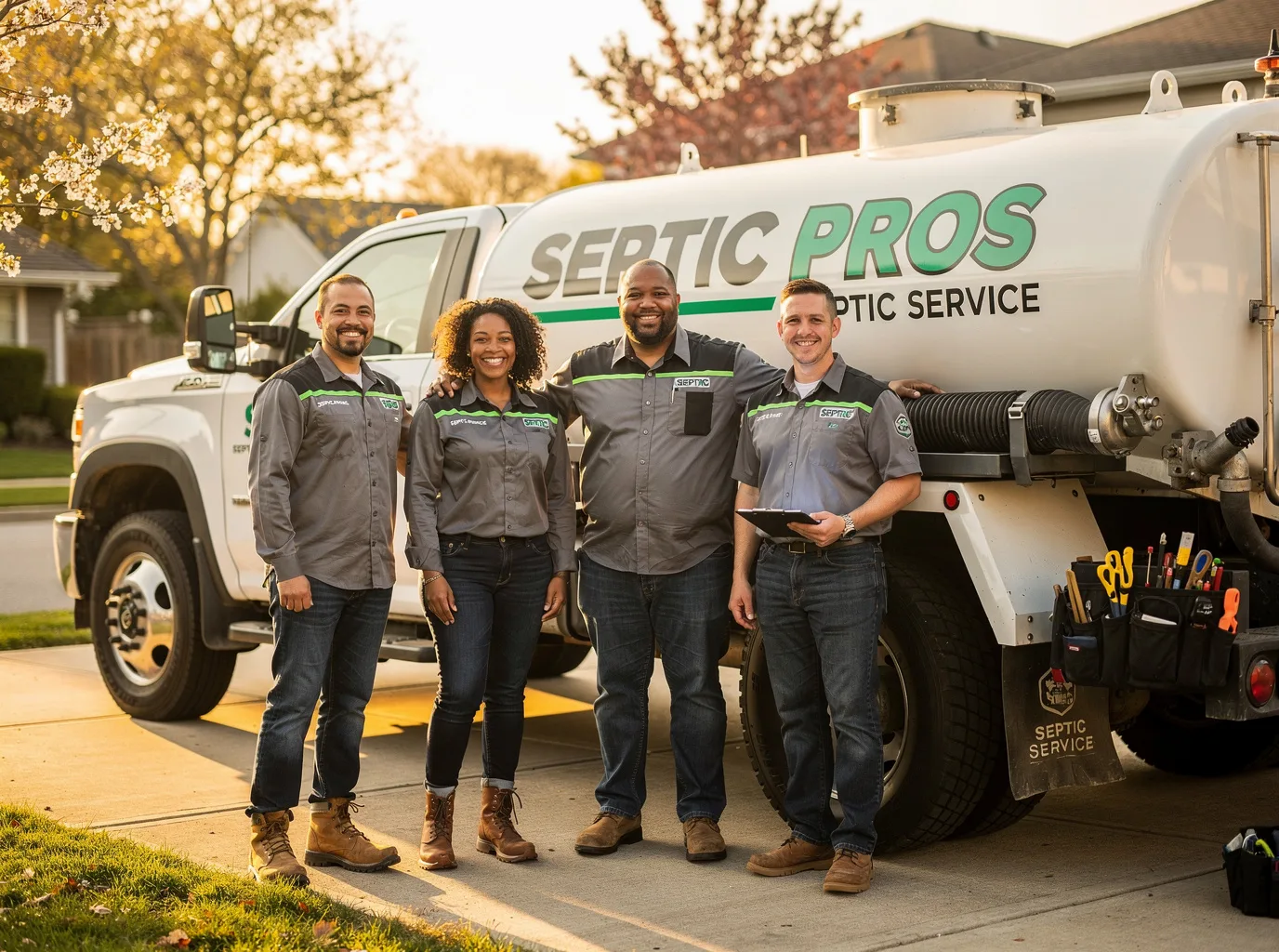 Septic Tank Pumping company in Guntown, MS